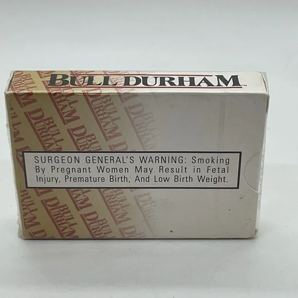 New Sealed Vintage Bull Durham Playing Cards - Picture 2 of 4